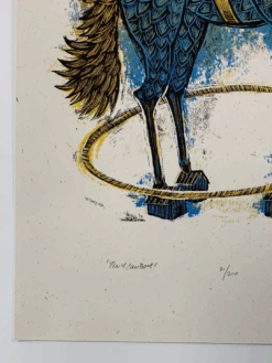 Tiny Cowboy - 2009 Dan Grzeca Poster Art Print BLUE 21/200 -Soldout Posters image e53014f3 9f5a 4ae4 94fa b63f949589e5