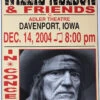 Willie Nelson - 2004 Franks Brothers 12/14 Poster Davenport, IA -Soldout Posters image e575529a afc9 4659 90b8 2e743b2c7112