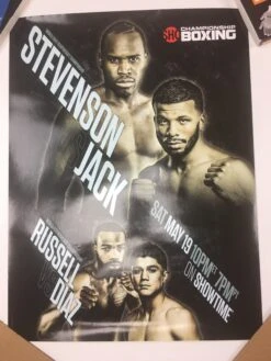 Boxing - 2018 Stevenson Vs Jack, Russel Vs Diaz Poster -Soldout Posters image e746dda7 6539 45dd 8a46 2868390e31fe