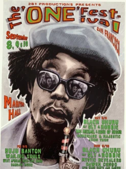 MHP 99 Wailing Souls - 2000 Poster Maritime Hall San Fran 1st