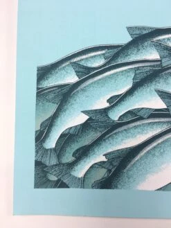 Salmon Run - 2015 Justin Santora Poster Art Print -Soldout Posters image ea801e8e 259e 497b 8955 7e9299d1a5be