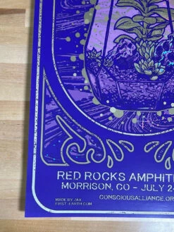 STS9 - 2021 Jax Poster FOIL Red Rocks Morrison, CO 7/24 -Soldout Posters image ecd55eae cc33 4c4a a2f9 afa0a9f428b1