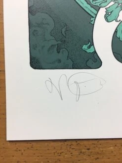 Pig Lady - 2008 John Dyer Baizley Poster Teal -Soldout Posters image ef16ae05 2bf6 4c03 8bb5 478343974fd8