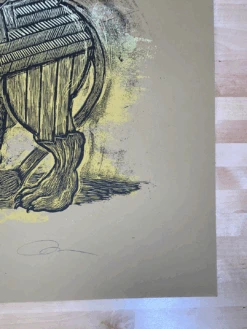 Serengeti Ghost - 2009 Dan Grzeca Poster Art Print Light Brown -Soldout Posters image f2a45817 0d93 424d 957f 4a2c2457c813