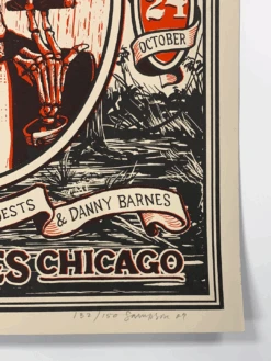 Yonder Mountain String Band - 2009 Johnny Sampson Poster Chicago, IL -Soldout Posters image f3c12268 0327 42e3 9abb 38520670a4c0