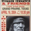 Willie Nelson - 2004 Franks Brothers 4/16 Poster Grand Prairie, TX -Soldout Posters image f419d398 fff5 48b6 927a 9b498dc73ec4