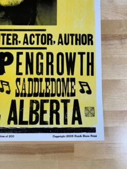 Willie Nelson - 2005 Franks Brothers Poster Calgary, Alberta -Soldout Posters image f5d565b9 726c 4ea9 8df0 29718fcc2127