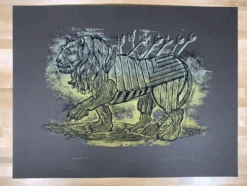 Serengeti Ghost - 2009 Dan Grzeca Poster Art Print Dark Brown -Soldout Posters image f6ee829c a868 427d bec0 fb774efdfa0b