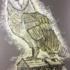 Reconstructed Barn Owl - 2013 Dan Grzeca Poster Art Print Charcoal Brown -Soldout Posters image f7034ae7 545a 452d 8810 c15f80ab2351