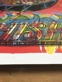 Phish - 2009 Dan Grzeca Poster Cincinnati, OH US Bank Arena TEST -Soldout Posters image f9ab769a 3cb6 403c 87f8 691dc82e5599
