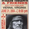 Willie Nelson - 2004 Franks Brothers 6/21 Poster Vienna, VA -Soldout Posters image fb20c43e 044f 49db 8d21 c5689e89f11b