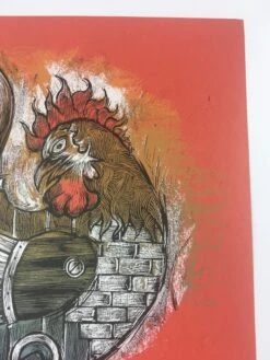 Year Of The Rooster - 2008 Dan Grzeca Poster Art Print 111/280 -Soldout Posters image fc31de6f 381a 4793 838e 2540893acbf8