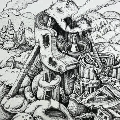 The Reactor Core - 2022 David Welker Poster, Art Print (1st)