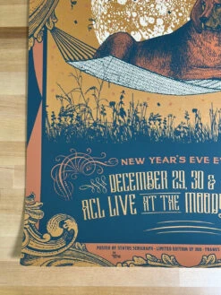 Willie Nelson - 2017 Status Serigraph Poster Austin, TX -Soldout Posters image fea6300d a814 47f8 87e6 13f762dd722e