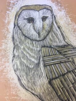 Reconstructed Barn Owl - 2013 Dan Grzeca Poster Art Print Burnt Orange -Soldout Posters image ffb2617a 80b9 4990 9bb0 ee84d91646c8