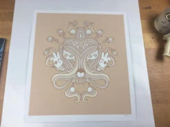 Untitled (Tan Psych) - 2008 Mike Budai Poster Art Print -Soldout Posters image grande 7d679ec6 c26d 41e7 80fd 67eab48811a1