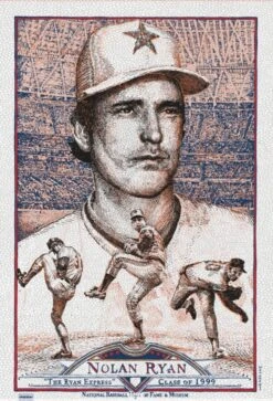Nolan Ryan - 2015 David Welker Poster FugScreens Studios Variant