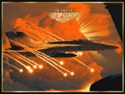 Top Gun Maverick - 2022 Juan Ramos Poster AMC Limited Ed FOIL